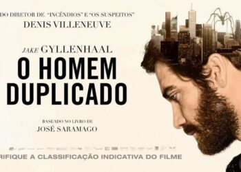 Cartaz do filme 'O Homem Duplicado', adaptação da obra de José Saramago