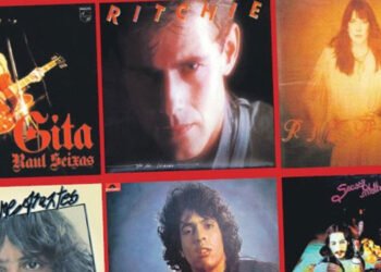'Pavões Misteriosos – 1974-1983: A Explosão da Música Pop no Brasil', livro de André Barcinski. Imagem: Reprodução.