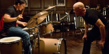 J.K. Simmons em cena de Whiplash