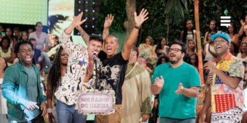 Programa 'Esquenta' na TV Globo