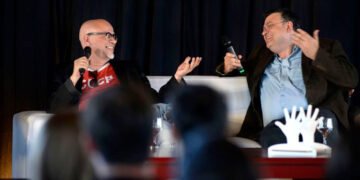 O filósofo Pondé e o psicanalista Christian Dunker. Imagem: Divulgação.