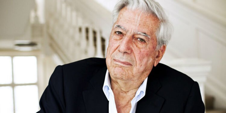 O peruano Mario Vargas Llosa