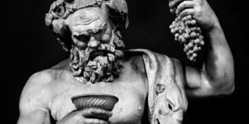 Dionísio: o Deus grego do vinho representa a ligação da embriaguez com a deidade. Foto: Reprodução.