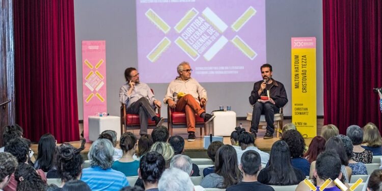 Cristovão Tezza e Milton Hatoum na ‘Curitiba Literária’