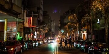 augusta, de noite