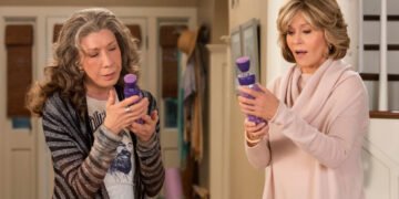 Jane Fonda e Lily Tomlin na terceira temporada de Gracie and Frankie