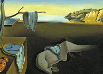 O quadro "persistência da Memória", de Salvador Dalí