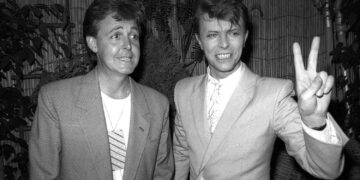 Paul McCartney e David Bowie