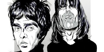 Liam and Noel Gallagher