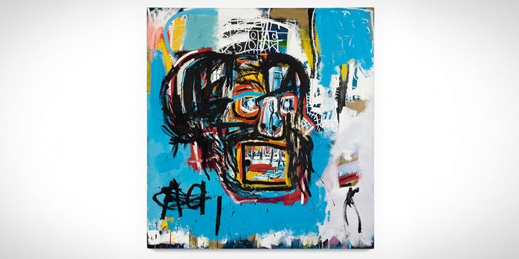 “Untitled,” quadro de 1982 de Jean-Michel Basquiat