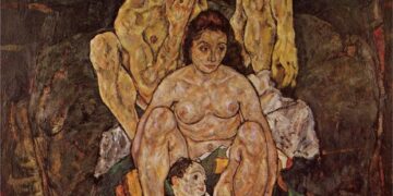 'The Family', foi a última obra pintada por Egon Schiele