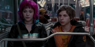 O contraste absoluto entre prosaico e surreal dá a tônica da ambiciosa adaptação de Edgar Wright. Imagem: Reprodução.