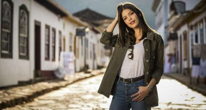 A atriz Vitória Strada