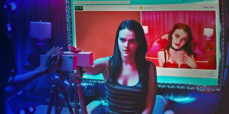 Cena do filme 'Cam'. Imagem: Reprodução.