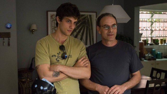 Luca (Chay Suede) e Custódio (Marco Ricca)