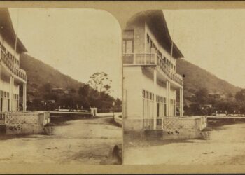 Foto do Alto da Boa Vista, na Tijuca, tirado pelo fotógrafo da família real portuguesa Revert Henrique Klumb na década de 1860. Imagem: Acervo Brasiliana Fotográfica