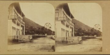 Foto do Alto da Boa Vista, na Tijuca, tirado pelo fotógrafo da família real portuguesa Revert Henrique Klumb na década de 1860. Imagem: Acervo Brasiliana Fotográfica