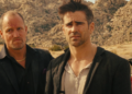 Woody Harrelson e Colin Farrell integram o elenco desta comédia de humor inteligente. Imagem: Divulgação.
