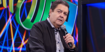 O apresentador Fausto Silva
