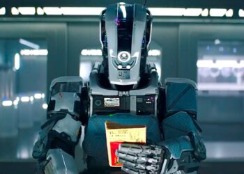 “Pode um robô ter as qualidades humanas de uma mãe?” é um dos questionamentos que o filme tenta lançar para o público. Imagem: Divulgação.
