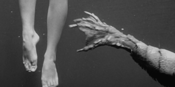 Cena do filme 'O Monstro da Lagoa Negra'