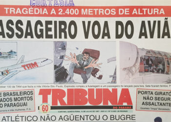 Os quadrinhos de horror de Cláudio Seto nas capas da Tribuna do Paraná
