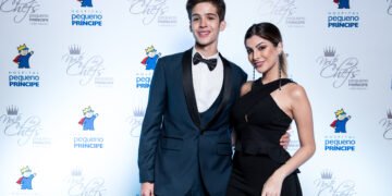 João Guilherme e Nah Cardoso: influenciadores digitais são apoiadores do Hospital Pequeno Príncipe. Imagem: Divulgação