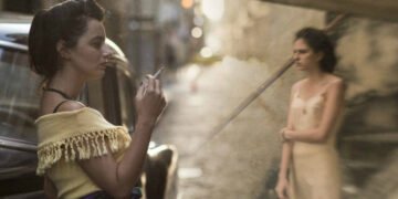 Julia Stockler e Caro Castro: dois destinos em 'A Vida Invisível'. Imagem: Divulgação.