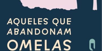 Capa da nova tradução de 'Aqueles que abandonam Omelas'. Imagem: Beatriz Borges.
