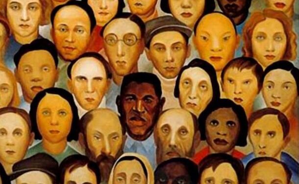 Fragmento de obra de Tarsila do Amaral