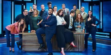 Equipe de atores de 'Fora de Hora'. Imagem: Divulgação.