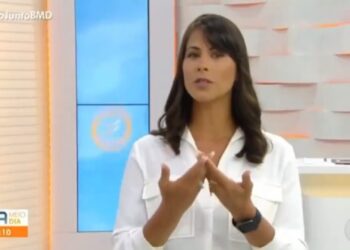 O comentário de Jéssica Senra na TV Bahia teve repercussão nacional. Imagem: Reprodução.