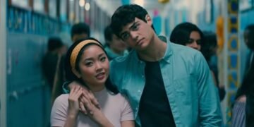 Lara Jean Covey (Lana Condor) e Peter Kavinsky (Noah Centineo) estão de volta em 'P.S. Ainda Amo Você'. Imagem: Divulgação/Netflix.