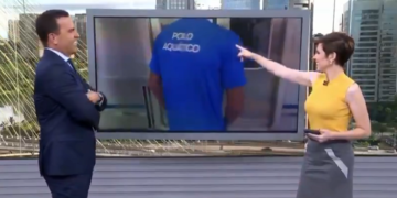 Durante o Bom dia São Paulo, apresentador Rodrigo Bocardi faz comentários que explicitam o racismo estrutural da sociedade. Imagem: Reprodução.