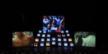 'Total Recall', obra de Gretchen Bender. Imagem: Reprodução.