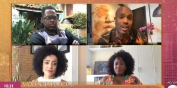 'Encontro com Fátima Bernardes' discutiu racismo. Imagem: Reprodução.