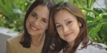 As personagens Helena e Eduarda, de Por Amor, foram reconfiguradas em duas décadas. Imagem: Reprodução.