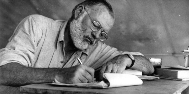 Ernest Hemingway, autor de O Velho e o Mar