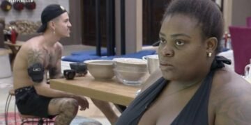 Os dois protagonistas de 'A Fazenda'. Imagem: Reprodução.