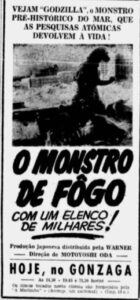 Anúncio publicado originalmente me 17 de abril de 1962 no jornal A Tribuna