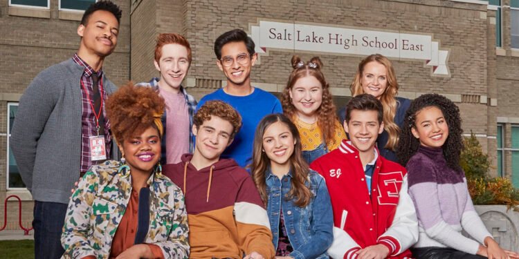 Parte do elenco de High School Musical: The Musical: The Series