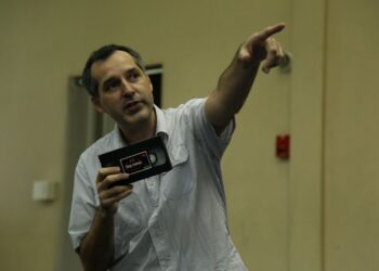 O cineasta Felipe M. Guerra