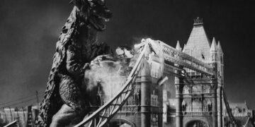 Cena do filme 'Godzilla'