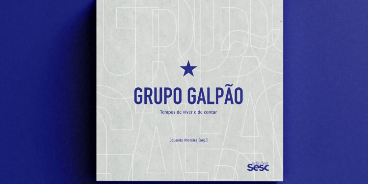 Capa do livro Grupo Galpão, da Edições Sesc