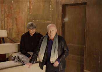 Marie-Hélène Estienne e Peter Brook
