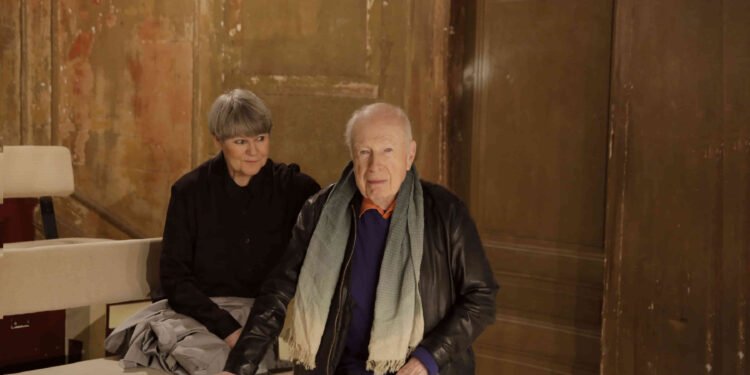 Marie-Hélène Estienne e Peter Brook