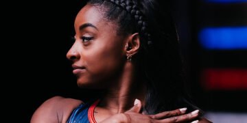 A atleta Simone Biles