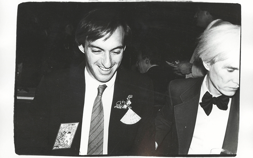 Jon Gould e Andy Warhol viveram uma paixão mal resolvida