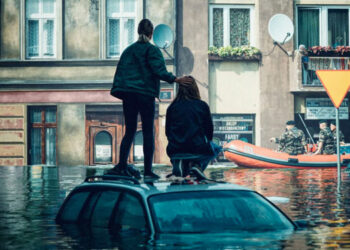‘A Inundação do Milênio’ é uma catástrofe artística sobre um desastre real