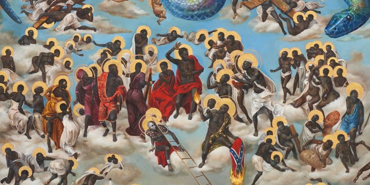 Harmonia Rosales subverte a Capela Sistina e reinterpreta o Gênesis